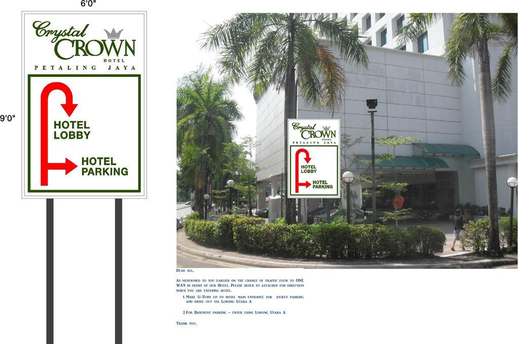 Crystal Crown Hotel Petaling Jaya Extérieur photo